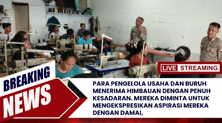Deteksi Dini Dan Cegah Dini Anggota Polsek Sumberasih Jaga Kamtibmas May Day 1 Mei 2024