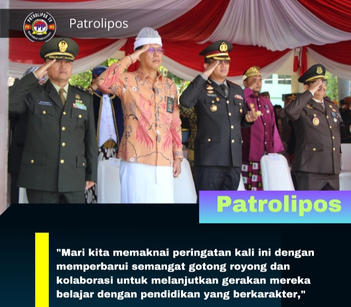 Kodim 0820/Probolinggo Bersama Forkopimda Merayakan Peringatan Hardiknas Dengan Penuh Semangat 
