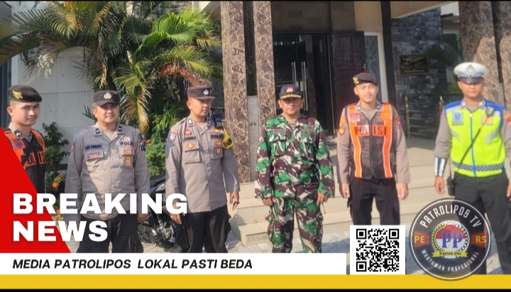 Pemeliharaan Keharmonisan Koramil 0820/16 Paiton Mengawal Kegiatan Keagamaan Umat Nasrani 