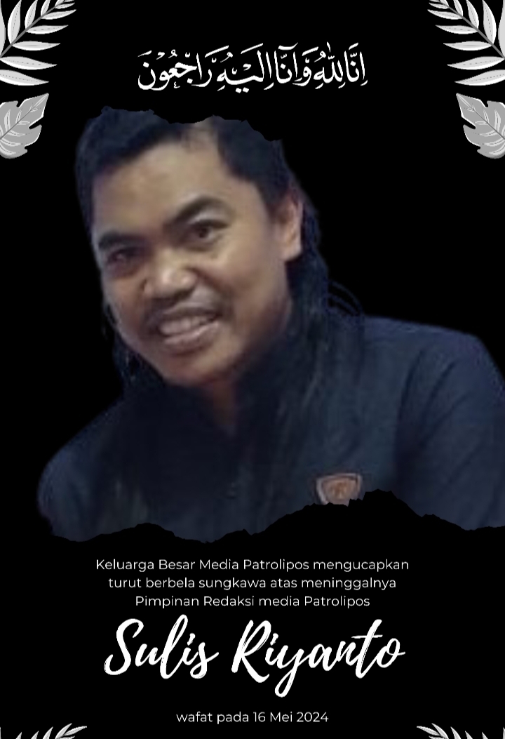 Keluarga Besar Media Patrolipos Turut Berbelasungkawa