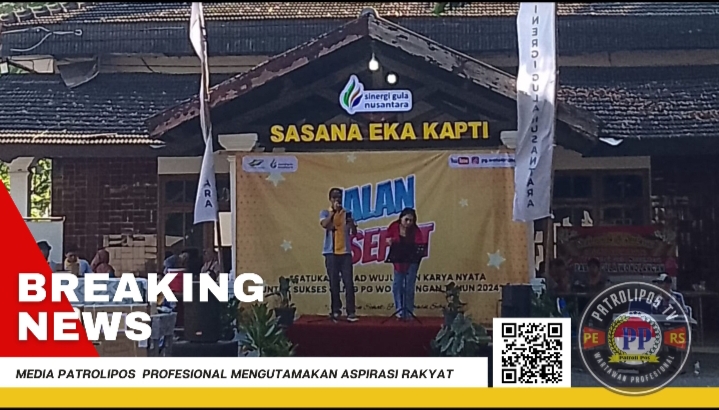 Pabrik Gula Wonolangan Gelar Jalan Sehat Tahunan Pererat Silaturahmi Karyawan