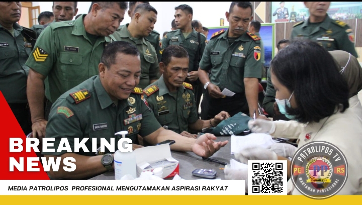 Kodim 0820/Probolinggo Gelar Pemeriksaan Kesehatan Berkala
