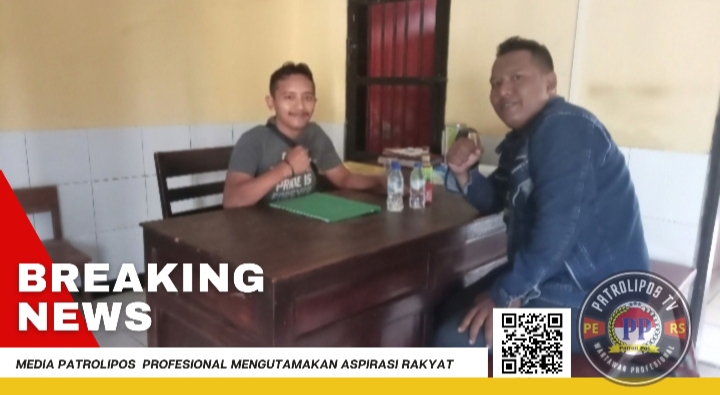 Silaturahmi Awak Media Patrolipos ke Polsek Sumberasih Disambut Baik Oleh Kanit Reskrim 