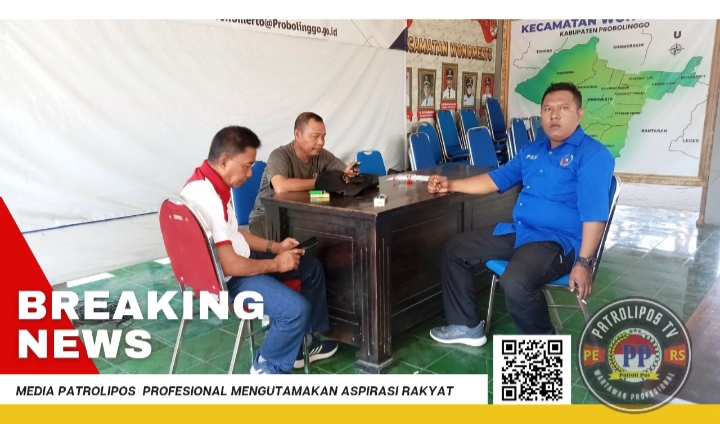 Silaturahmi Awak Media Patrolipos Ke Kecamatan Wonomerto Disambut Dengan Hangat Oleh Camat Wonomerto