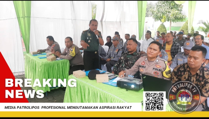 Danramil 0820/02 Wonoasih Hadiri Gelaran Peningkatan Kapasitas Pemberdayaan Satlinmas