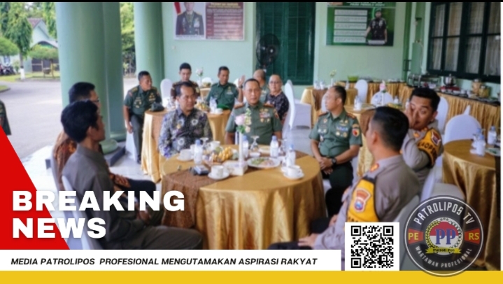 Pj Wali Kota Probolinggo Nurkholis Turut Menyambut Kehadiran Danrem 083/Bdj Malang