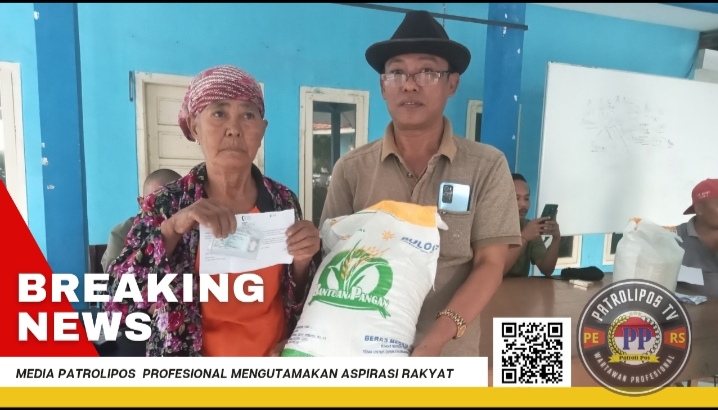 Peran Aktif Desa Ambulu Salurkan Bantuan Beras 10 Kg kepada 357 KPM