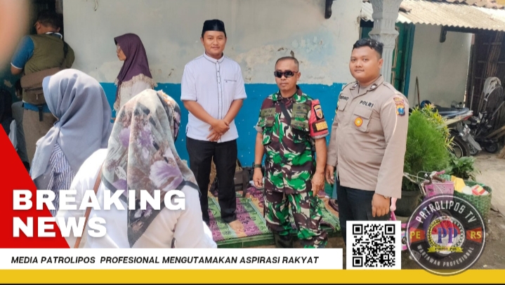 Koramil 0820/01 Kanigaran Kawal Penyaluran Bantuan Untuk Anak Stunting 