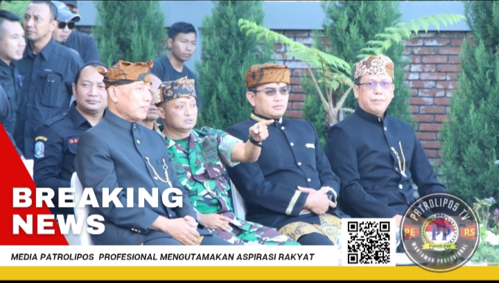 Harmonisasi Tradisi Dan Kehormatan, Dandim 0820/Probolinggo Hadiri Pengukuhan Warga Kehormatan Suku Tengger 