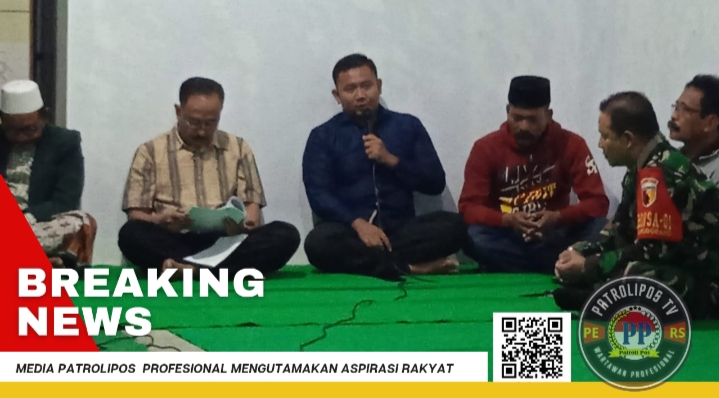 Koramil 0820/01 Kanigaran Dukung Pemberian Santunan Anak Yatim Piatu Di Kelurahan Wiroborang