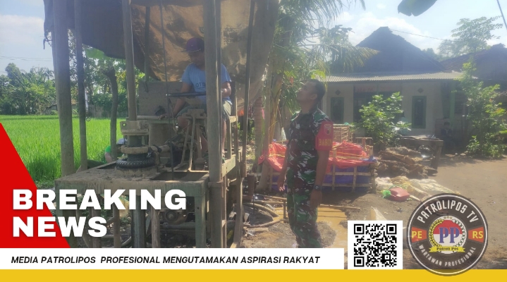Koramil 0820/21 Maron Melakukan Pendampingan Dalam Program Pompanisasi Dan Pipanisasi