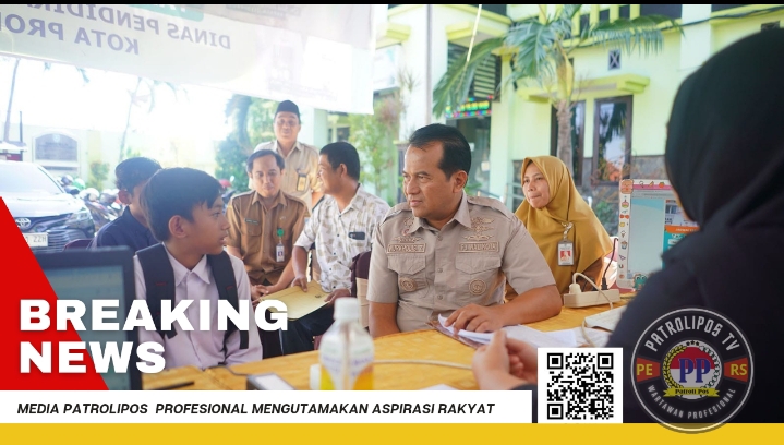 PJ Walikota Probolinggo Pantau Langsung PPDB, Pastikan Prioritas Untuk Anak Tidak Mampu