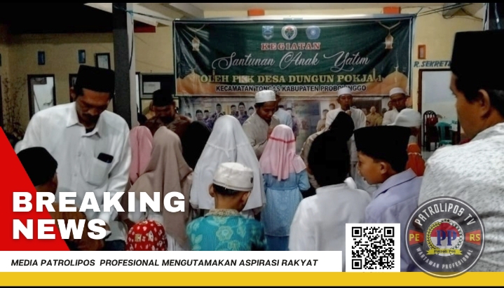 Santunan Anak Yatim oleh Pemdes Desa Dungun Mempererat Kehangatan Sosial