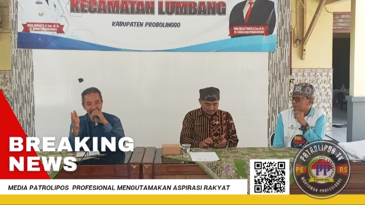 Pemerintah Kecamatan Lumbang Gelar Rapat Koordinasi Persiapan PHBN Tahun 2024