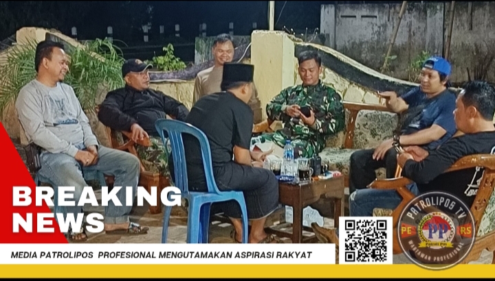 Peran Aktif Kapolsek Wonomerto Bersama Kanit Reskrim Dan Tim Dalam Melaksanakan Patroli Tindak Kejahatan Di Wilayah Wonomerto