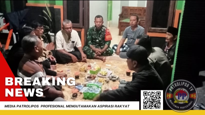 Sosialisasi Pencegahan Pembuangan Sampah Di Sungai oleh Babinsa Koramil 0820/01 Kanigaran Di Kelurahan Pilang