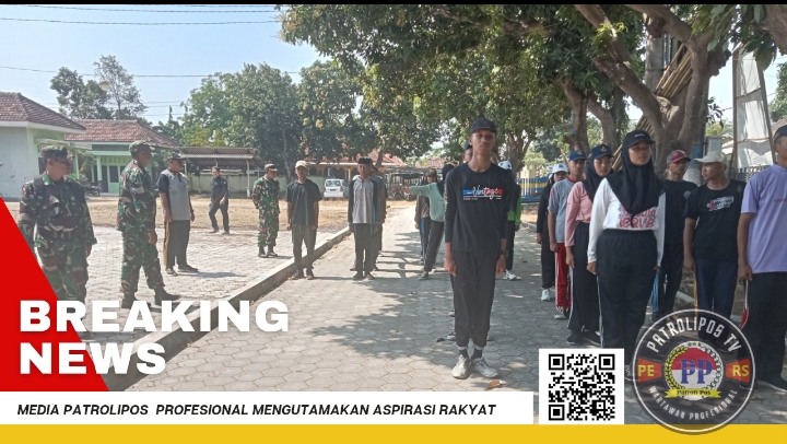 Persiapan Menyambut 17 Agustus Koramil 0820/26 Tegalsiwalan Dan Polsek Tegal Siwalan membina  Pelatihan Pakisbraka Di Kecamatan Tegal Siwalan