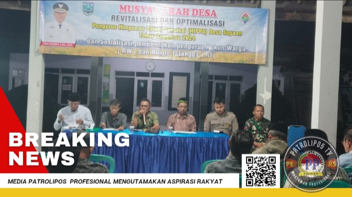 Peran aktif Koramil 0820/17 Pakuniran Kawal Musdes Desa Binaan