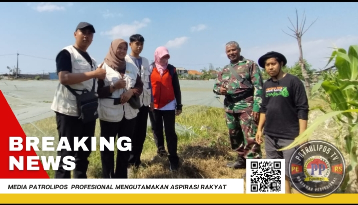 Sukseskan Gerakan Antisipasi Darurat Pangan Nasional, Koramil Sumberasih Pantau Pengoperasian Mesin Pompa Air 