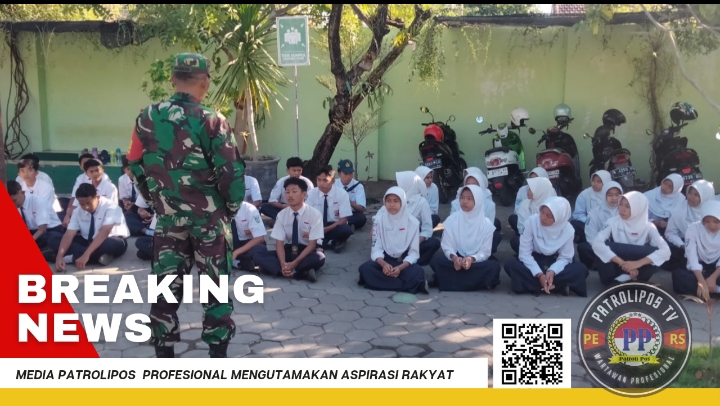 Koramil 0820/22 Dringu Gelar Kegiatan Bela Negara Untuk Pelajar 