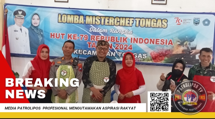 Kecamatan Tongas Kabupaten Probolinggo Meriahkan HUT RI Ke-79 dengan Lomba MisterChef