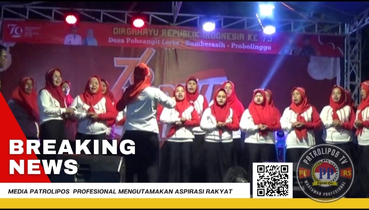 Desa Pohsangit Leres Semarakkan HUT RI Ke-79 Dengan Ragam Kegiatan Meriah