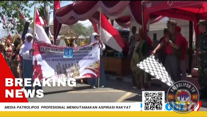 Pawai Budaya Tingkat Kecamatan Tongas Dalam Rangka HUT RI Ke-79 Memukau Warga Masyarakat