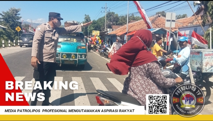 Pengamanan Pawai Budaya Tingkat Paud, TK, Dan RA Oleh Polsek Wonomerto