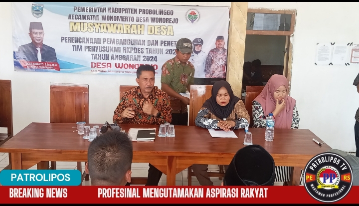 Desa Wonorejo Gelar Musyawarah Desa (Musdes) Perencanaan Pembangunan Desa Dan Penyusunan RKPDesa Tahun 2025 
